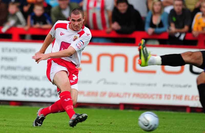Darren Murphy scores against Portsmouth