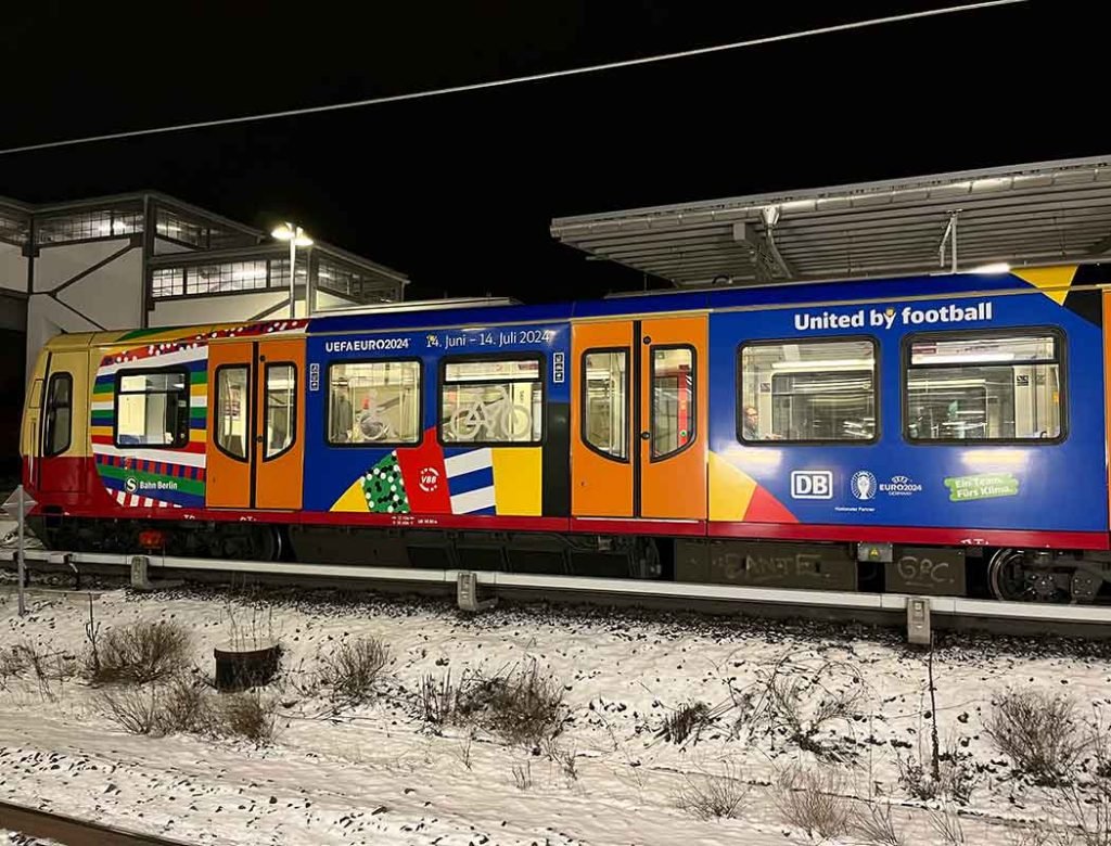 All aboard the Euro 2024 train