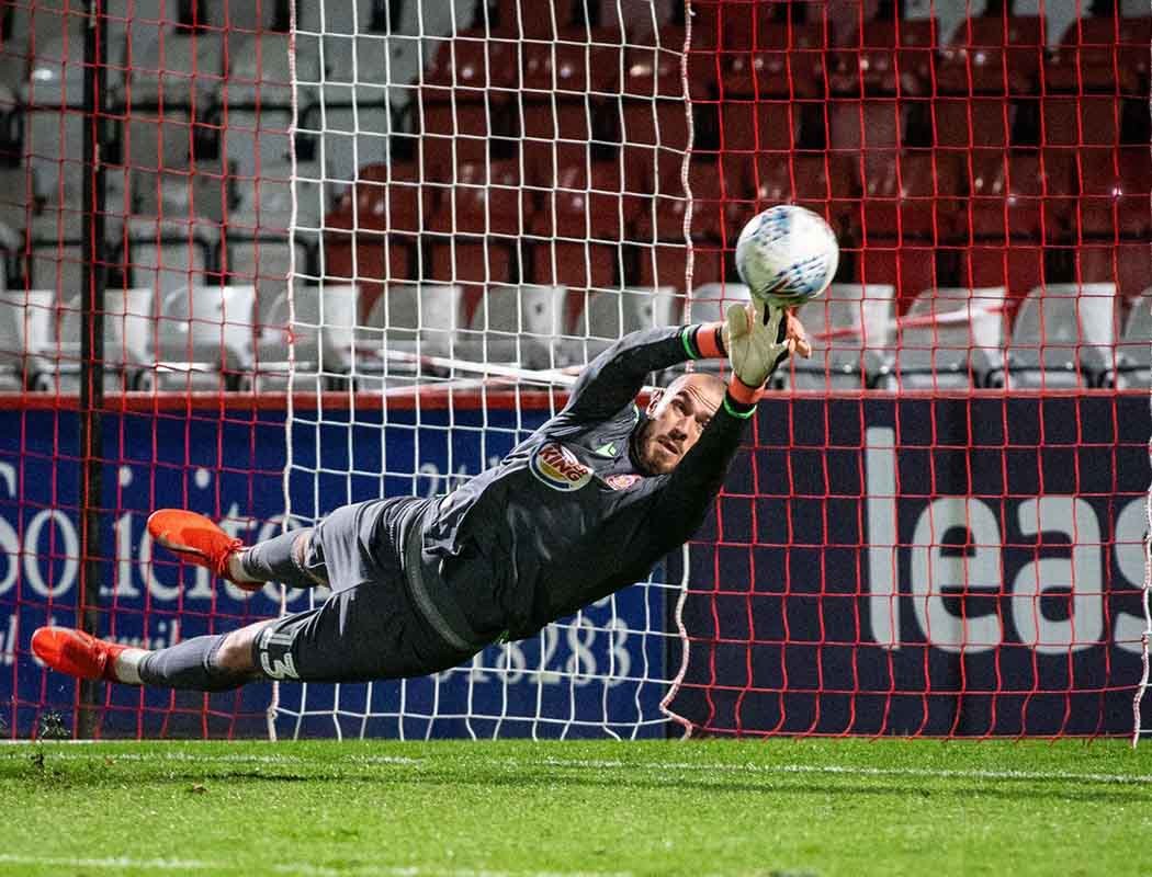 Four outings ain't a lot – but it took a lot to displace Paul Farman. Yet, when the chance came, Sacha didn't look bad at all between the sticks.