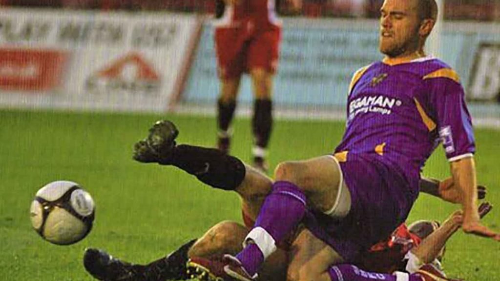 After time at West Ham and Leyton Orient to name but two clubs from 2002 onwards, Daryl McMahon arrived at Broadhall Way from the Os in January 2007