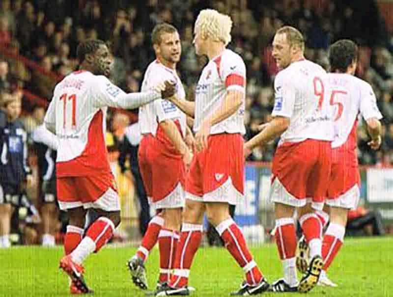 Yemi Odubade got us in front against Gateshead