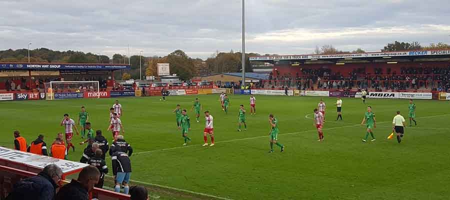 Laythy's shot of Stevenage v Nantwich