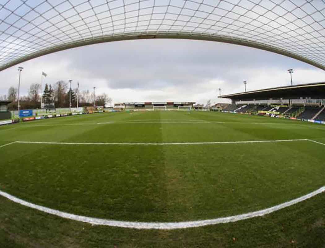 The ball ended up in this net three times during a second half where the match was dumped on its head...