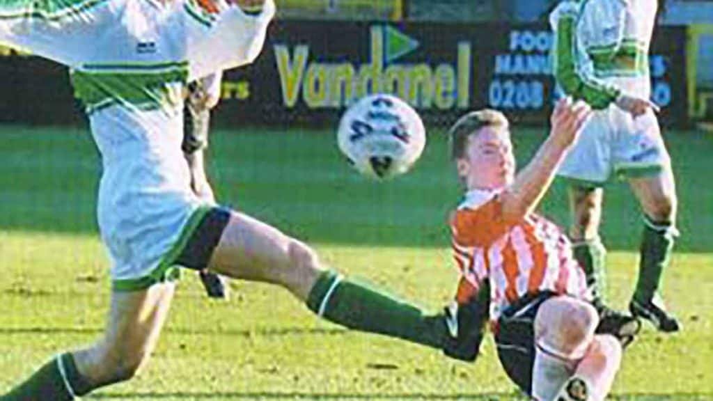 Tony Shields joined on loan from Peterborough United in early 2002 – and was here only a short time...